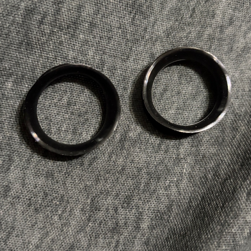 🖤Pair of 28mm Silicon Tunnel Gauges🖤